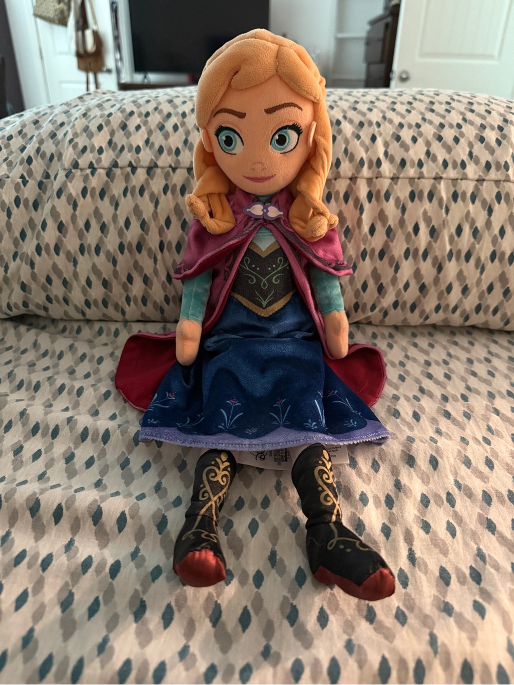 Disney Store Brand Anna Frozen Plush Doll, 18”